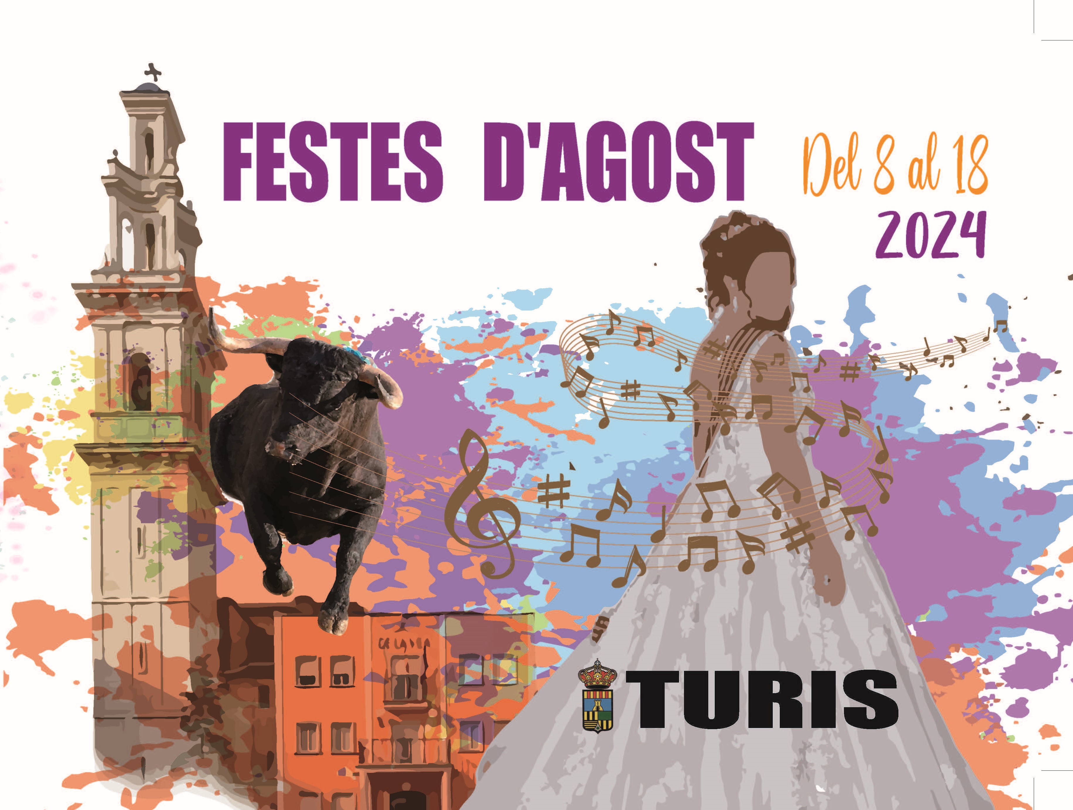Fiestas patronales en honor de la Virgen de los Dolores y de San Francisco de Borja 2024 Turís / Torís